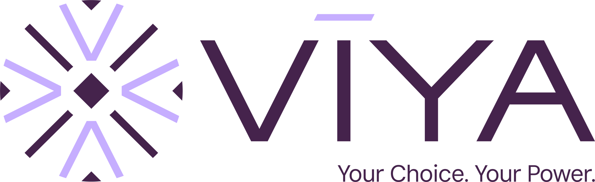 Viya health logo tagline