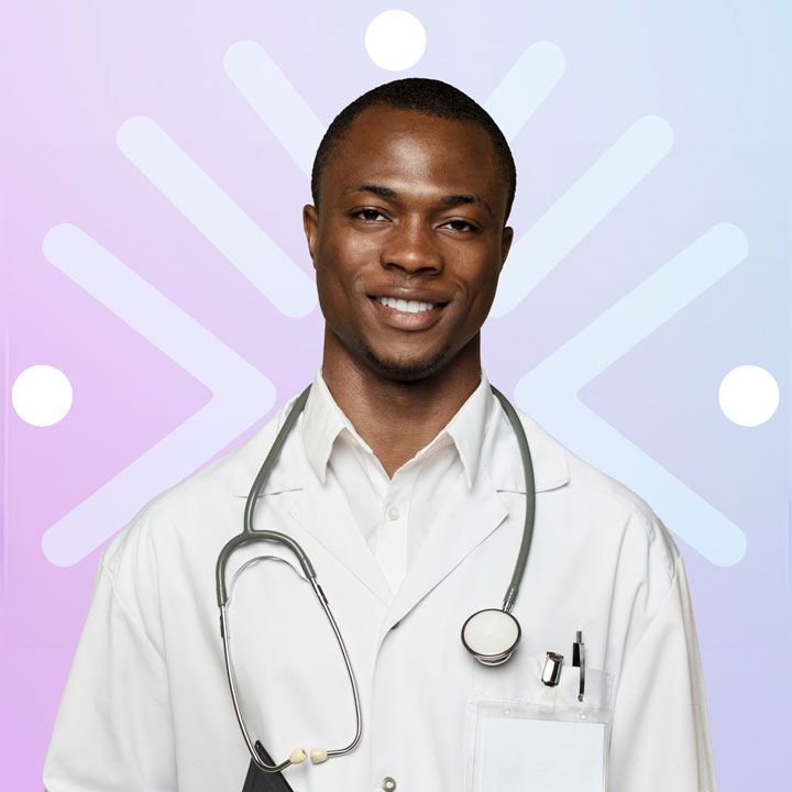 Smiley Kenyan Viya Consultant Doctor